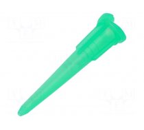 Needle: plastic | 1.25" | Size: 18 | double tapered,straight | 0.84mm