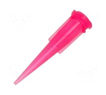 Needle: plastic | 1.25" | Size: 20 | straight | UV block | polypropylene