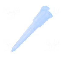 Needle: plastic | 1.25" | Size: 22 | double tapered,straight | 0.41mm