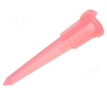 Needle: plastic | 1.25" | Size: 24 | double tapered,straight