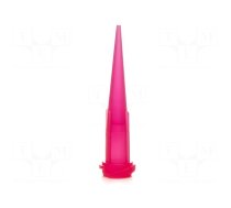 Needle: plastic | 1.25" | Size: 25 | straight | UV block | polypropylene