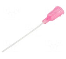 Needle: plastic flexible | 1.5" | Size: 20 | straight | 0.58mm