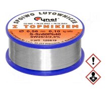 Tin | lead-based | Sn60Pb40 | 0.56mm | 0.1kg | reel | 190°C | 2.5%