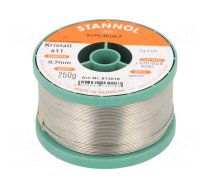 Soldering wire | tin | Sn99,3Cu0,7 | 0.7mm | 250g | lead free | reel