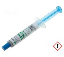 Solder paste | lead free | Sn96,5Ag3Cu0,5 | syringe | 25÷45um | 6g