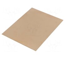 Laminate | FR4,epoxy resin | 0.6mm | L: 100mm | W: 75mm | Coating: copper