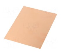 Laminate | FR4,epoxy resin | 0.8mm | L: 100mm | W: 75mm | Coating: copper