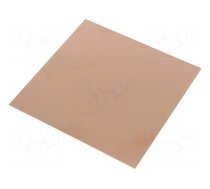 Laminate | FR4,epoxy resin | 0.6mm | L: 100mm | W: 100mm