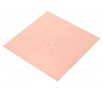 Laminate | FR4,epoxy resin | 0.6mm | L: 100mm | W: 100mm | double sided