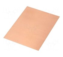 Laminate | FR4,epoxy resin | 0.8mm | L: 100mm | W: 75mm | Coating: copper