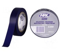 Tape: electrical insulating | W: 15mm | L: 10m | Thk: 0.15mm | blue | 241%