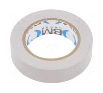 Tape: electrical insulating | W: 15mm | L: 10m | Thk: 0.15mm | grey | 200%