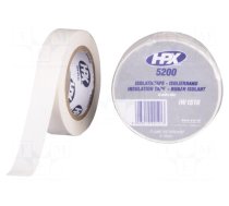 Tape: electrical insulating | W: 15mm | L: 10m | Thk: 0.15mm | white