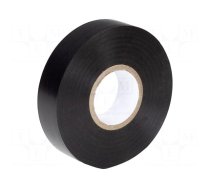 Tape: electrical insulating | W: 19mm | L: 20m | Thk: 0.13mm | black