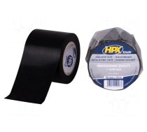 Tape: electrical insulating | W: 50mm | L: 10m | Thk: 0.19mm | black