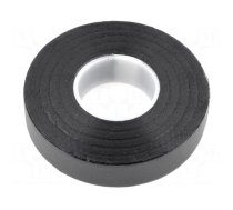 Tape: self-amalgamating | black | 19mm | L: 10m | Thk: 0.5mm | -40÷90°C