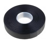 Tape: self-amalgamating | black | 19mm | L: 10m | Thk: 0.75mm | -40÷90°C