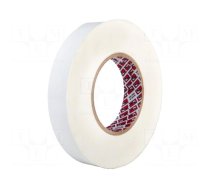 Tape: heat transfer | W: 15mm | L: 16.5m | Thk: 0.25mm | 1W/mK | white