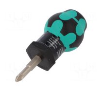 Screwdriver | Pozidriv® | PZ2 | STUBBY | Blade length: 25mm