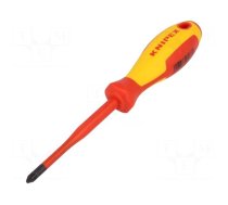 Screwdriver | insulated | Pozidriv® | PZ2 | Blade length: 100mm | 1kVAC