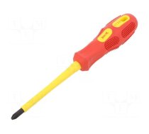 Screwdriver | insulated | Pozidriv® | PZ2 | Blade length: 100mm