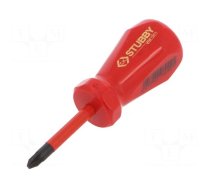 Screwdriver | insulated,slim | Pozidriv® | PZ2 | Blade length: 46mm