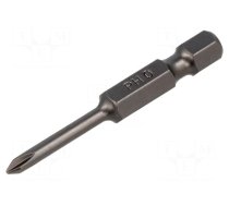 Screwdriver bit | Phillips | PH0 | Overall len: 50mm