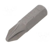 Screwdriver bit | Phillips | PH2 | Overall len: 25mm