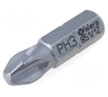 Screwdriver bit | Phillips | PH3 | Overall len: 25mm