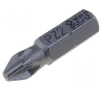 Screwdriver bit | Pozidriv® | PZ2 | Overall len: 25mm