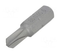 Screwdriver bit | Torq-Set® | TS6 | Overall len: 25mm