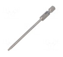 Screwdriver bit | Torx® | TX09 | Overall len: 90mm | PROFESSIONAL