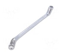 Wrench | box | 10mm,11mm | chromium plated steel | L: 200mm | offset