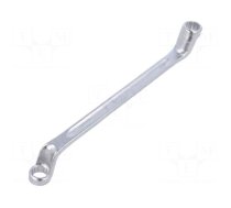 Wrench | box | 12mm,13mm | chromium plated steel | L: 220mm | offset