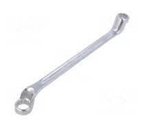 Wrench | box | 18mm,19mm | chromium plated steel | L: 275mm | offset