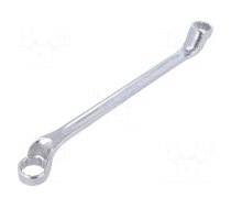 Wrench | box | 21mm,23mm | chromium plated steel | L: 315mm | offset