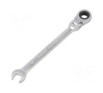 Wrench | combination spanner,with ratchet,with joint | 10mm