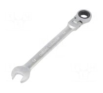 Wrench | combination spanner,with ratchet,with joint | 14mm