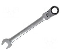 Wrench | combination spanner,with ratchet,with joint | 9mm