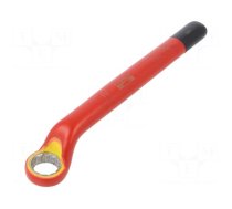 Wrench | insulated,single sided,box | 19mm | 1kV | tool steel