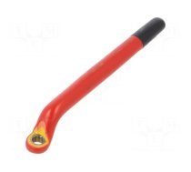 Wrench | insulated,single sided,box | 7mm | 1kV | tool steel | L: 140mm