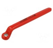 Wrench | insulated,single sided,box,bent | 13mm | 180/2VDEDP