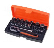 Wrenches set | 6-angles,socket spanner | tool steel | 25pcs.