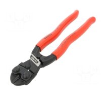 Pliers | cutting | blackened tool,handles with plastic grips