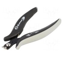 Pliers | cutting,miniature | ESD | reverse | 132mm | without chamfer