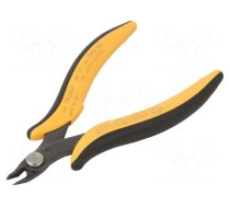 Pliers | cutting,miniature,curved | 132mm | with small chamfer