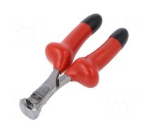 Pliers | end,cutting,insulated | 160mm | with side face | 1kVAC