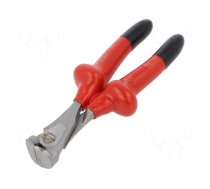 Pliers | end,cutting,insulated | 200mm | with side face | 1kVAC