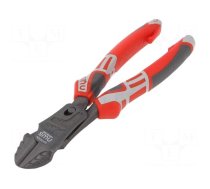 Pliers | side,cutting | high leverage | 200mm | with side face