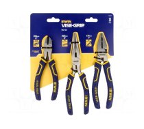 Kit: pliers | cutting,universal,elongated | 3pcs.